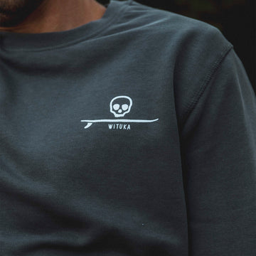 Skull & Surfboard Sweatshirt Lite