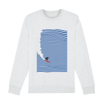 Surfing Jaws Sweatshirt